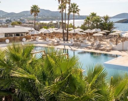 Fergus Style Punta Arabi auf Ibiza, Spanien