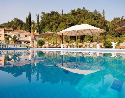Kokkari Beach auf Samos, Griechenland
