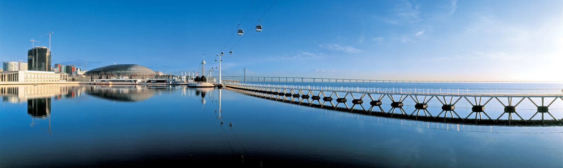 Parque Nacoes in Lissabon, Portugal