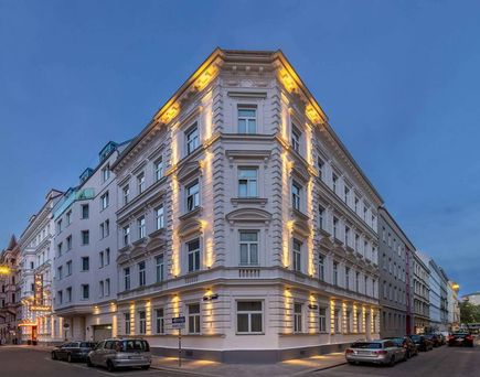Der Wilhelmshof in Wien, Österreich