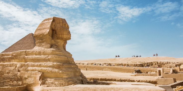 Die Sphinx in Ägypten