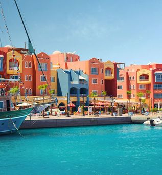 Hafen von Hurghada, Ägypten