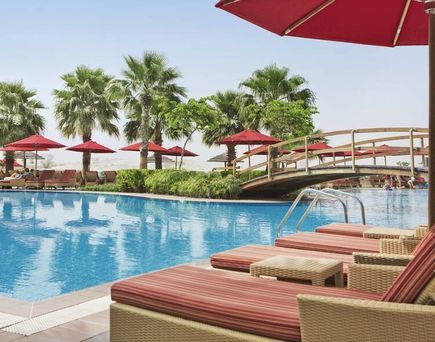 Hotelanlage vom Khalidiya Palace Rayhaan in Abu Dhabi, Vereinigte Arabische Emirate