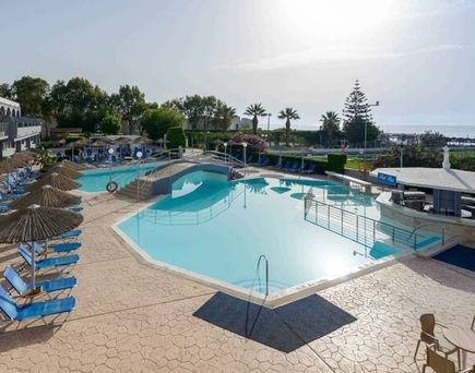 Olympus Beach auf Rhodos, Griechenland