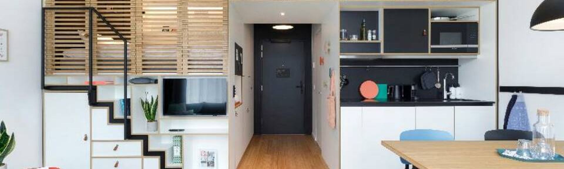 Das Zoku Copenhagen Design-Loft Hotel in Kopenhagen, Dänemark