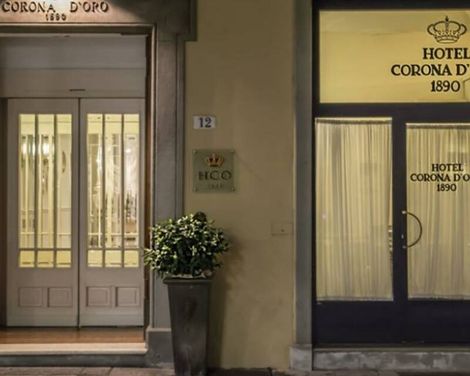 Hotel Corona d'Oro 1890