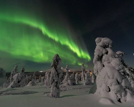 Santas Hotel Santa Claus incl Transfer & Husky & Nordlichter Tour
