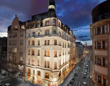 Art Nouveau Palace Hotel in Prag, Tschechien