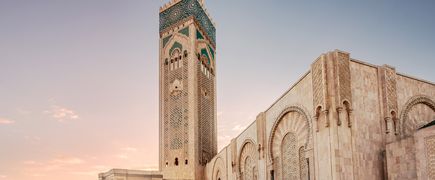 Hassan II Moschee in Casablanca, Marokko