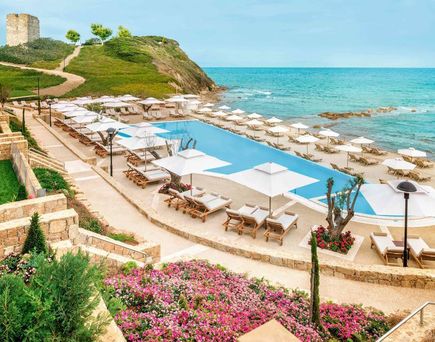 Sani Beach Hotel in Chalkidiki, Griechenland